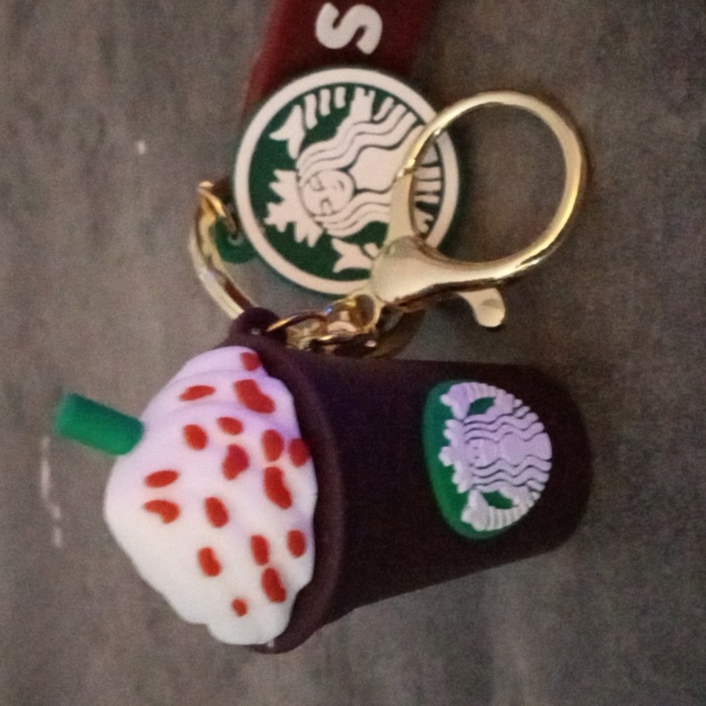 STARBUCKS FRAPPUCCINO PURSE CHARM KEY FOB Offers Welcome